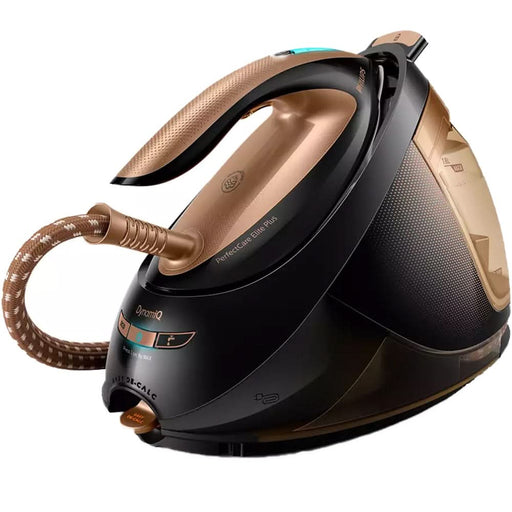 Statie de calcat PHILIPS PerfectCare Elite Plus GC9682/80, 2700W, 600g/min, 1.8l, talpa T-ionicGlide, auriu-negru - WALTI WALTI