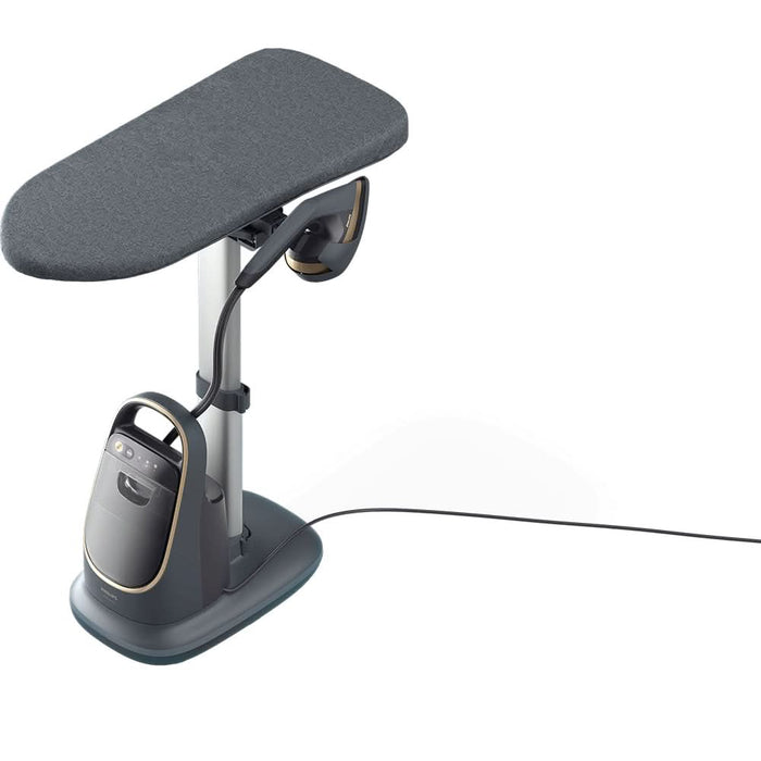 Aparat de calcat vertical PHILIPS Seria 8500 All In One AIS8540/80, 2200W, 300g/min, 1200ml, gri-auriu WALTI