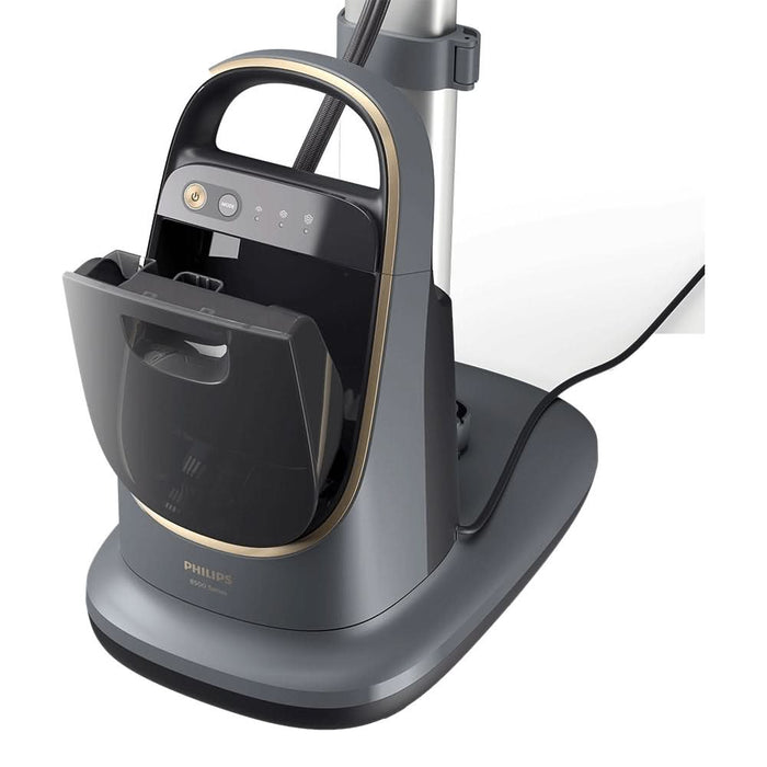 Aparat de calcat vertical PHILIPS Seria 8500 All In One AIS8540/80, 2200W, 300g/min, 1200ml, gri-auriu WALTI