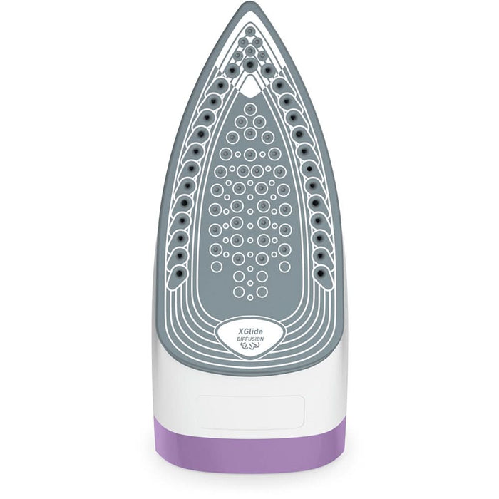 Fier de calcat TEFAL Express Steam FV2836, 2400W, 165g/min, 270ml, talpa ceramica, mov-alb WALTI