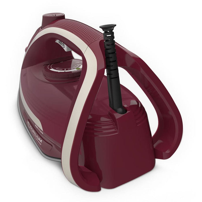 Fier de calcat TEFAL UltraGliss Plus FV6820E0, 2800W, 260g/min, 270ml, talpa Durilium AirGlide, visiniu-alb WALTI