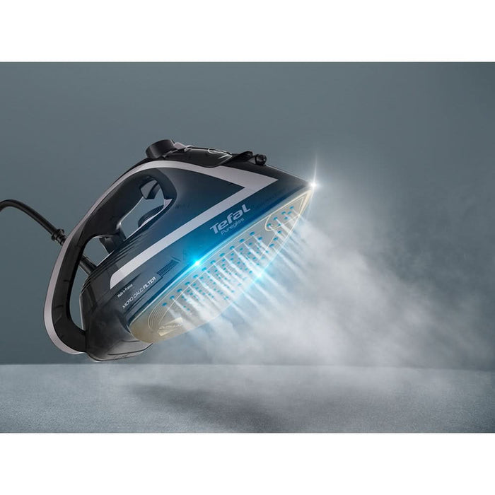Fier de calcat TEFAL Puregliss FV8062E0, 3000W, 280g/min, 270ml, talpa Durilium AirGlide, negru-gri - WALTI WALTI