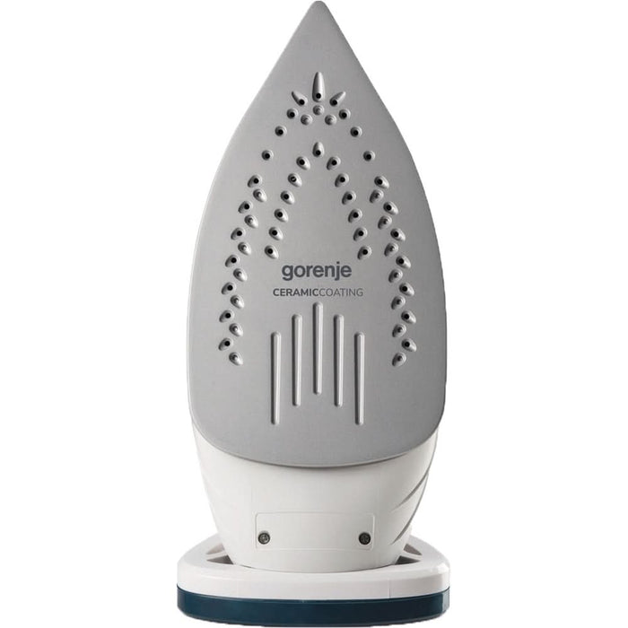 Fier de calcat GORENJE SIH2800TQC, 2800W, 100g/min, 350ml, talpa ceramica, albastru-alb WALTI