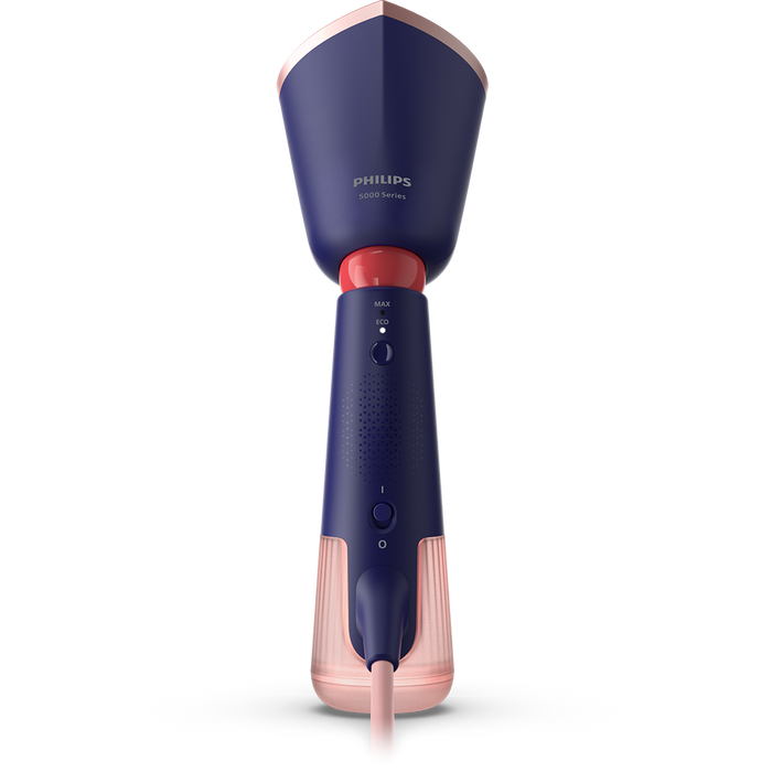 Aparat de calcat vertical PHILIPS Seria 5000 STH5030/20, 1400W, 24g/min, 200ml, albastru inchis-roz WALTI