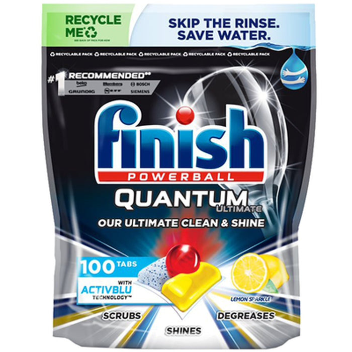 finish Quantum Ultimate Detergent Capsule Masina de Spalat Vase Parfum Lamaie 100 bucati - WALTI WALTI