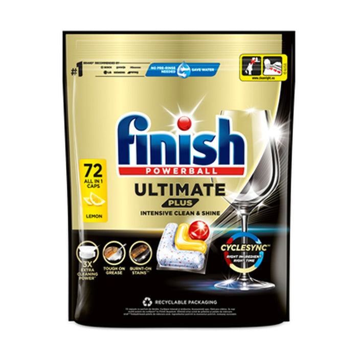 finish Ultimate Plus Lamaie 72 Tablete Detergent Masina Spalat Vase - WALTI WALTI
