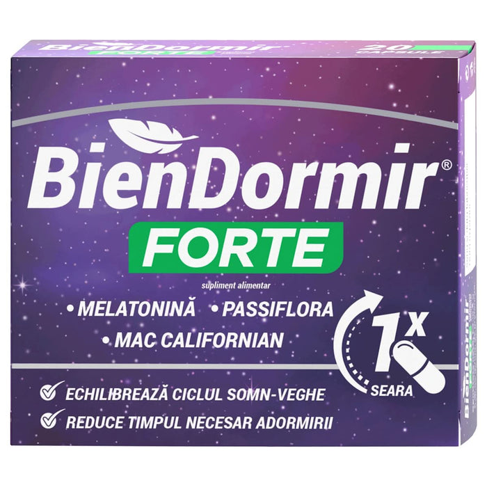 Fiterman Pharma Bien Dormir Forte, 10 buc WALTI