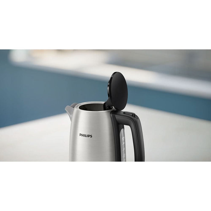 Fierbator apa PHILIPS Daily Collection HD9350/90, 1.7l, 2200W, argintiu-negru WALTI
