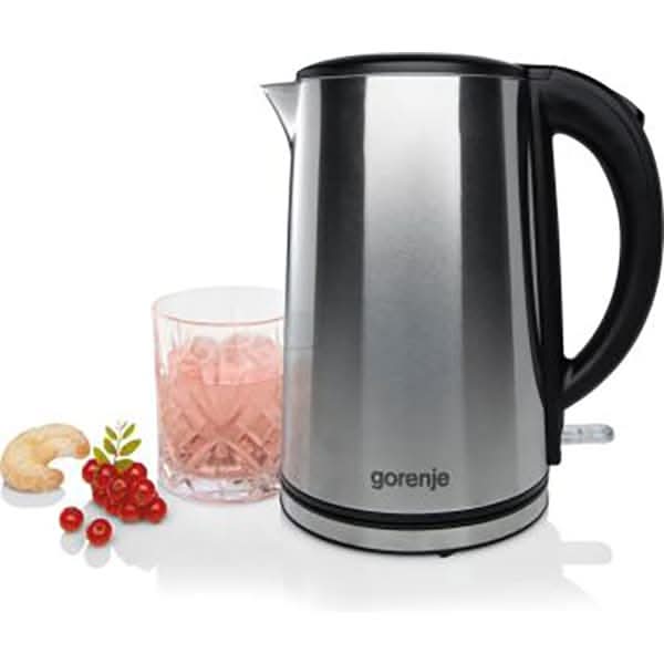 Fierbator apa GORENJE K15DWS, 1.5l, 2200W, argintiu-negru WALTI