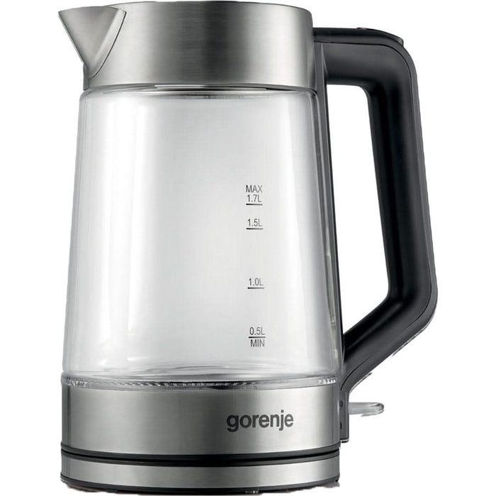 Fierbator apa GORENJE K17GED, 1.7l, 2200W, argintiu-negru WALTI