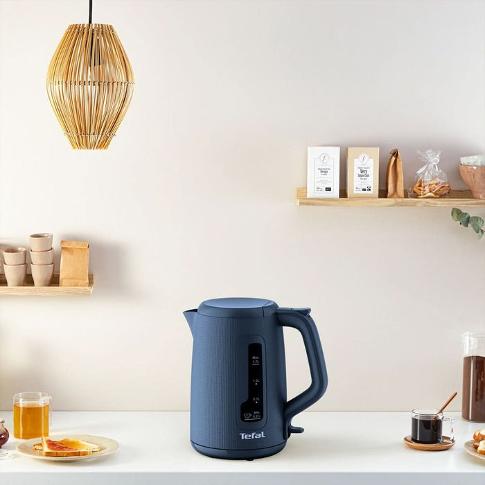 Fierbator TEFAL Morning KO2M0410, 1.7l, 2400W, albastru WALTI