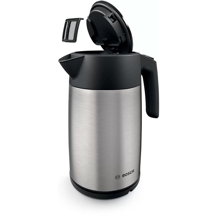 Fierbator apa BOSCH TWK7L460, 1.7l, 2400W, argintiu-negru WALTI