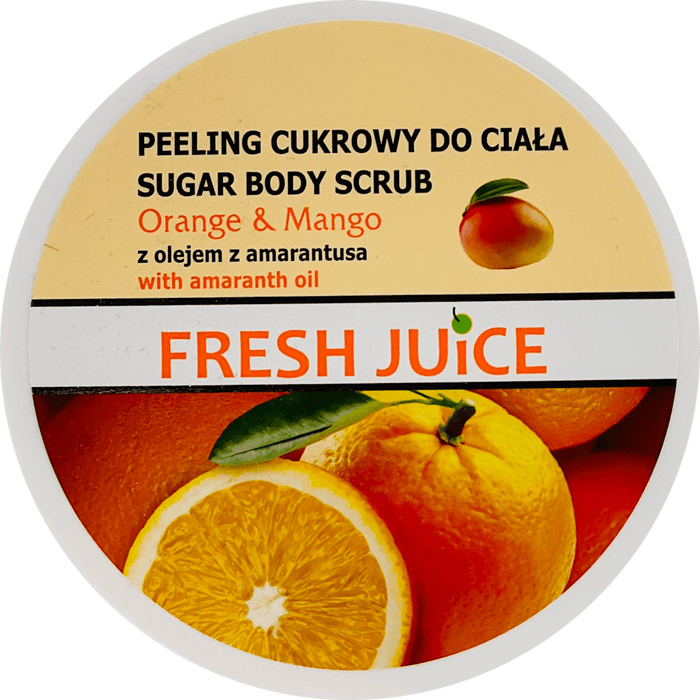 FRESH JUICE Scrub de corp Orange & Mango, 225 ml WALTI