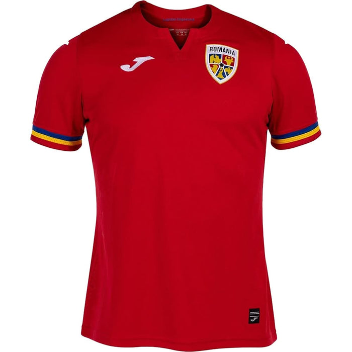 Tricou fotbal de joc JOMA Echipa nationala de Fotbal a Romaniei 2023, marimea M, rosu WALTI