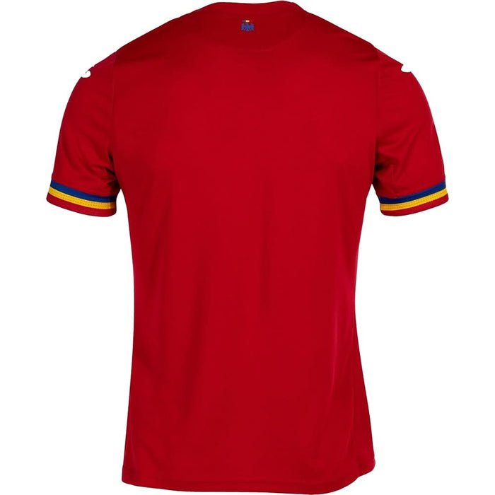 Tricou fotbal de joc JOMA Echipa nationala de Fotbal a Romaniei 2023, marimea M, rosu WALTI