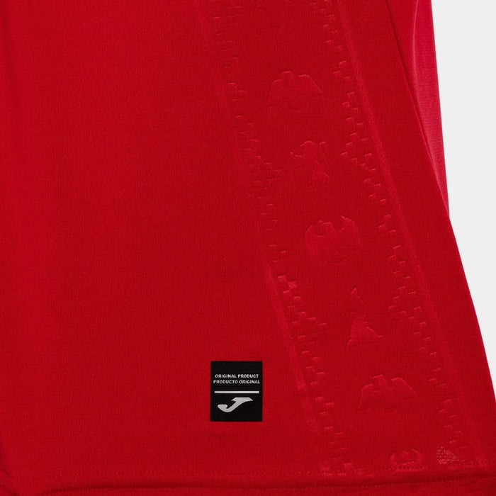 Tricou fotbal de joc JOMA Echipa nationala de Fotbal a Romaniei 2023, marimea M, rosu WALTI