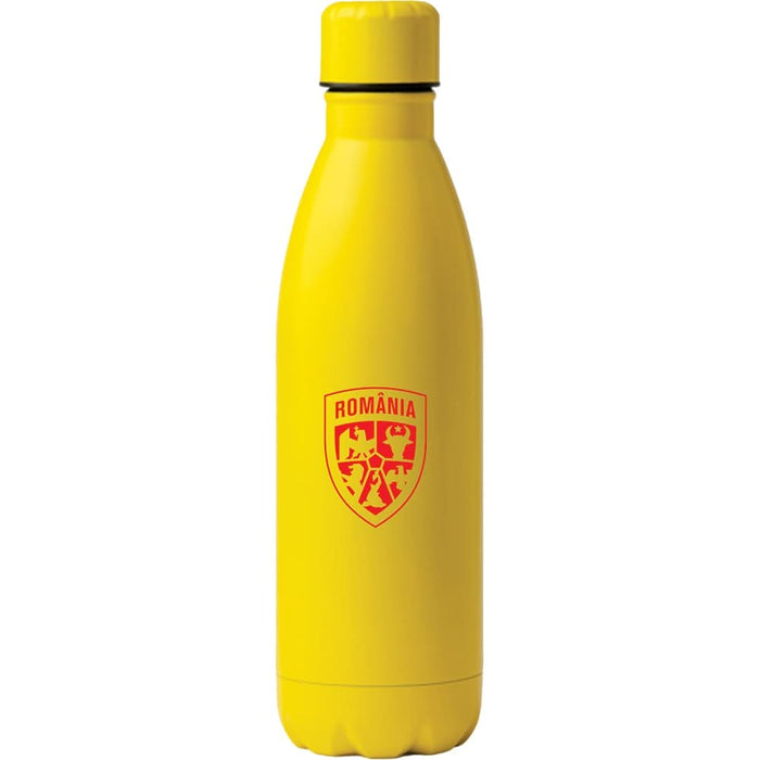 Sticla ECHIPA NATIONALA DE FOTBAL A ROMANIEI, 0.79l, aluminiu, galben WALTI
