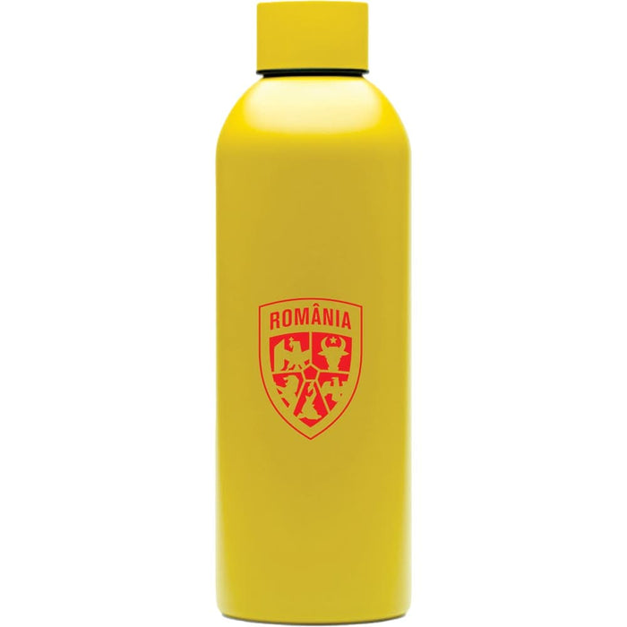 Bidon ECHIPA NATIONALA DE FOTBAL A ROMANIEI, 0.8l, aluminiu, galben WALTI