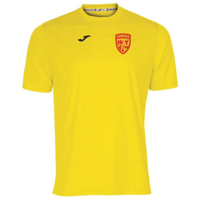 Tricou fotbal suporter JOMA Echipa Nationala de Fotbal a Romaniei, marimea L, galben WALTI