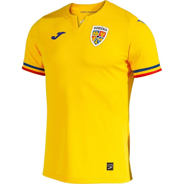 Tricou fotbal de joc JOMA Echipa nationala de Fotbal a Romaniei 2023, marimea S, galben WALTI