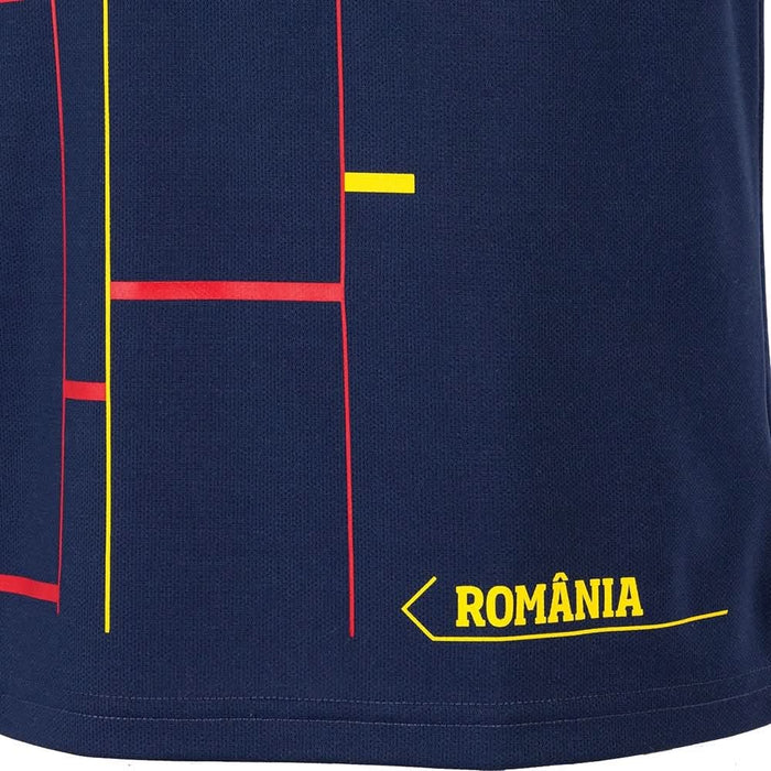 Tricou fotbal de prezentare JOMA Echipa Nationala de Fotbal a Romaniei 2023, marimea M, bleumarin WALTI