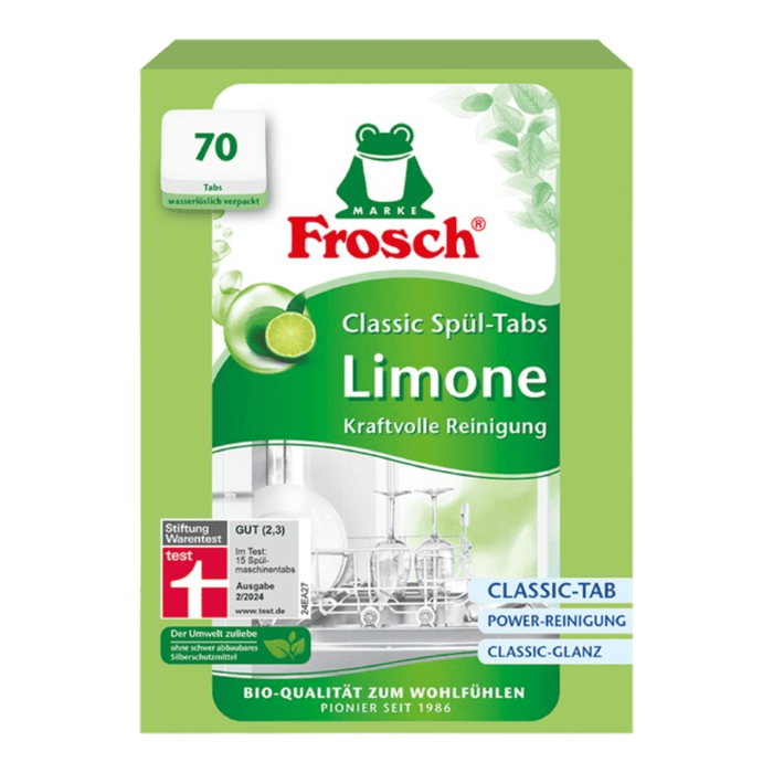Frosch Detergent pentru mașina de spălat vase clasic, 70 buc WALTI