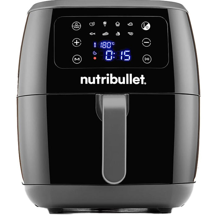 Friteuza cu aer cald NUTRIBULLET XXL NBA071B, 1.4kg, 7l, 1800W, negru WALTI