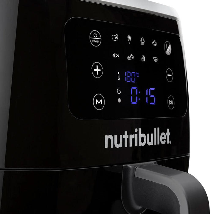 Friteuza cu aer cald NUTRIBULLET XXL NBA071B, 1.4kg, 7l, 1800W, negru WALTI