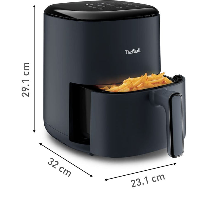 Friteuza cu aer cald TEFAL Easy Fry EY145B10, 1kg, 3l, 1300W, bleumarin-negru WALTI