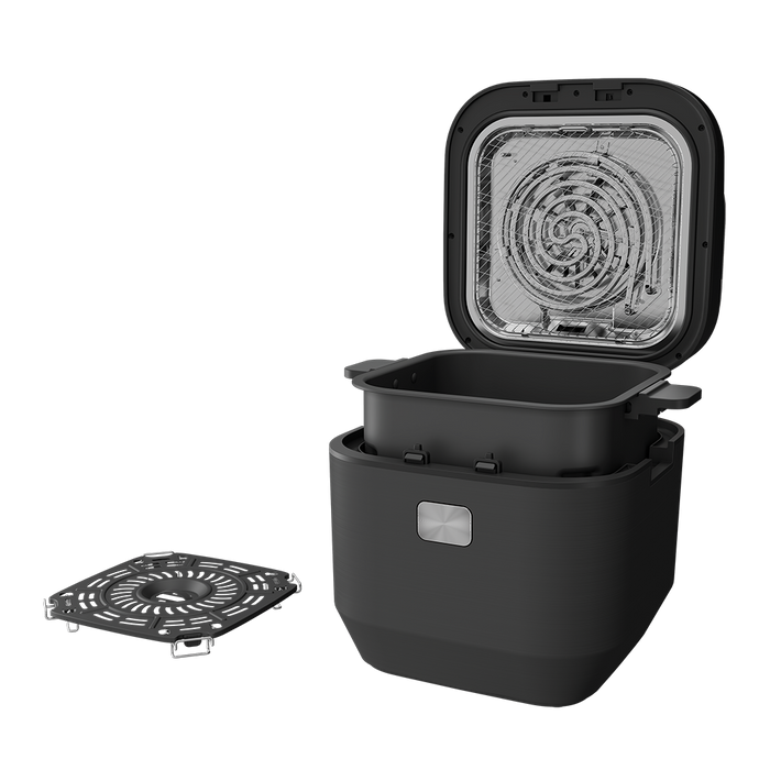 Friteuza cu aer cald BEKO ExpertFry FRL5474B, 7l, 2850W, negru-argintiu WALTI