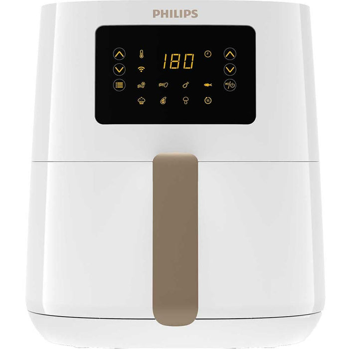 Friteuza cu aer cald PHILIPS Airfryer 5000 HD9255/30, 0.8kg, 4.1l, 1400W, alb-auriu WALTI