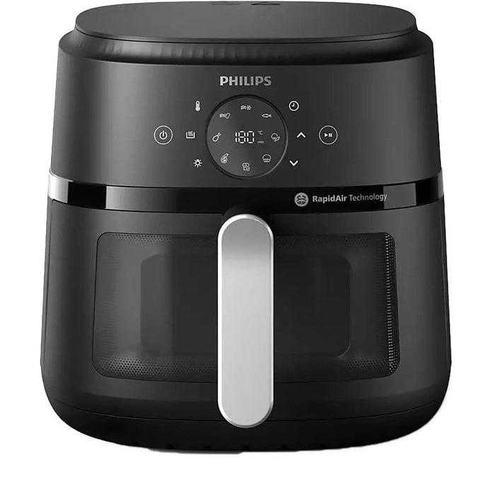 Friteuza cu aer cald PHILIPS Airfryer Seria 2000 NA231/00, 0.8kg, 6.2l, 1700W, negru-argintiu WALTI