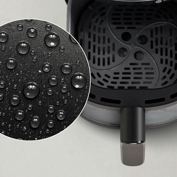 Friteuza cu aer cald PHILIPS Airfryer Seria 3000 NA342/00, 7.2l, 2000W, negru-auriu WALTI