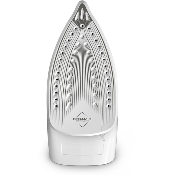 Fier de calcat TEFAL Virtuo FV2C43E0, 2000W, 120g/min, 240ml, talpa ceramica, alb-gri WALTI