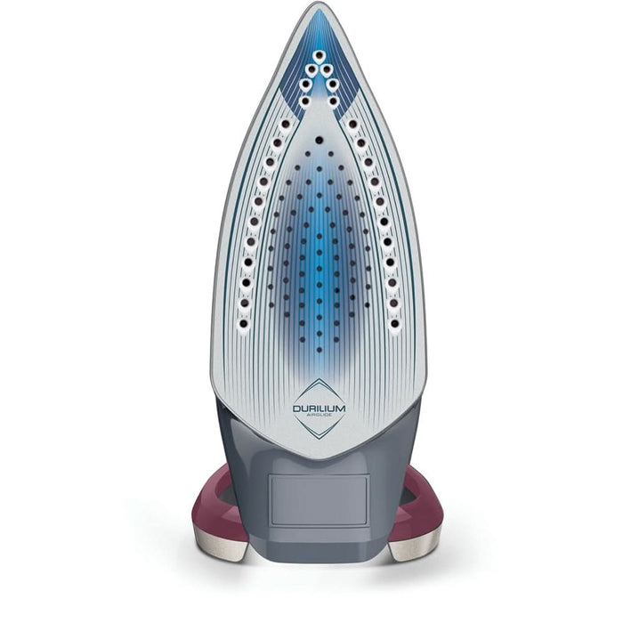Fier de calcat TEFAL UltraGliss Plus FV6840E0, 2800W, 260g/min, 270ml, talpa Durilium AirGlide, visiniu-gri WALTI