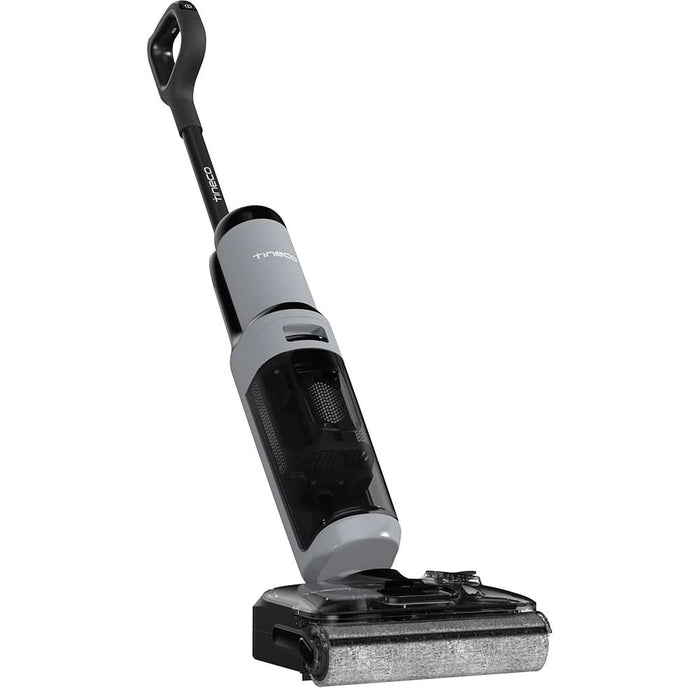 Aspirator vertical cu spalare TINECO Floor One i5 Stretch Plus FW440400DE, 0.72l, 21.6V, autonomie max 40 min, gri-negru WALTI