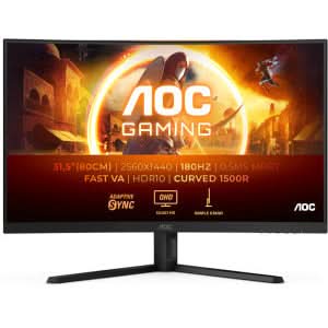 Monitor AOC CQ32G4VE 31.5" QHD HDMIx2 DP 180Hz Black WALTI