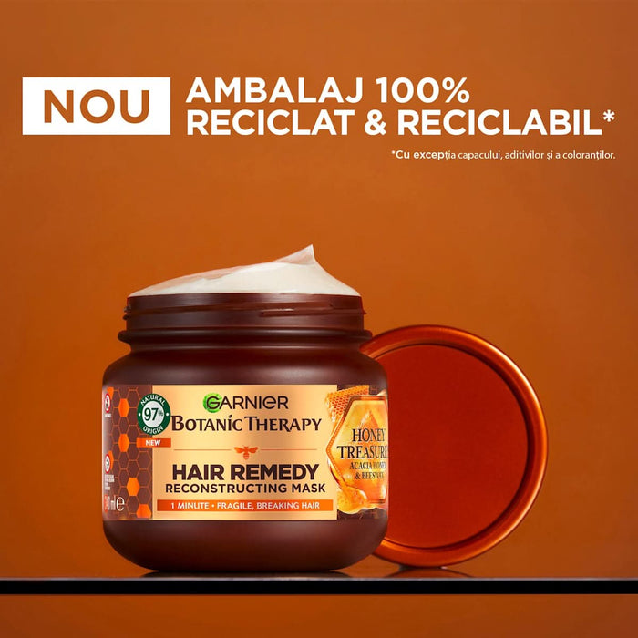 GARNIER BOTANIC THERAPY Mască de păr Hair Remedy cu miere & ceara de albine, 340 ml WALTI