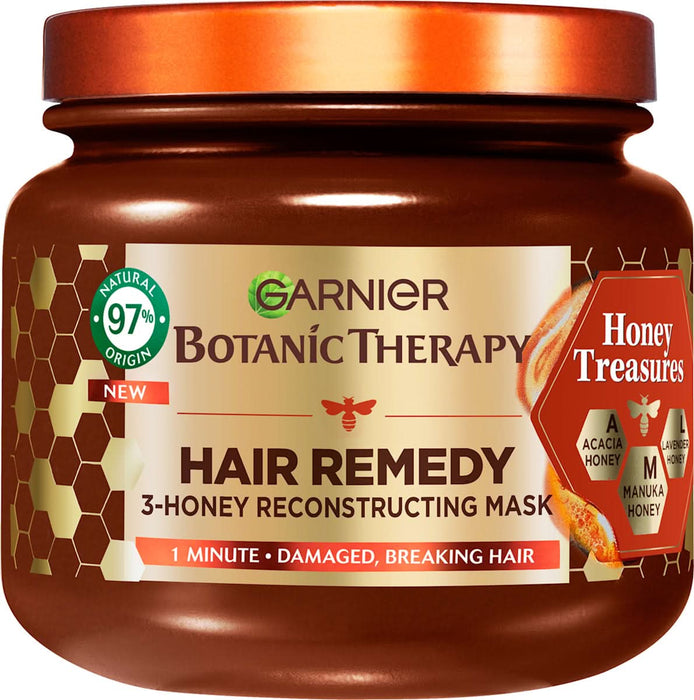 GARNIER BOTANIC THERAPY Mască de păr Hair Remedy cu miere & ceara de albine, 340 ml WALTI