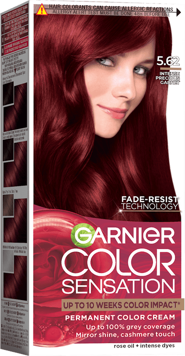GARNIER Color Sensation Vopsea permanentă 5.62 Intense Precious Garnet, 1 buc WALTI