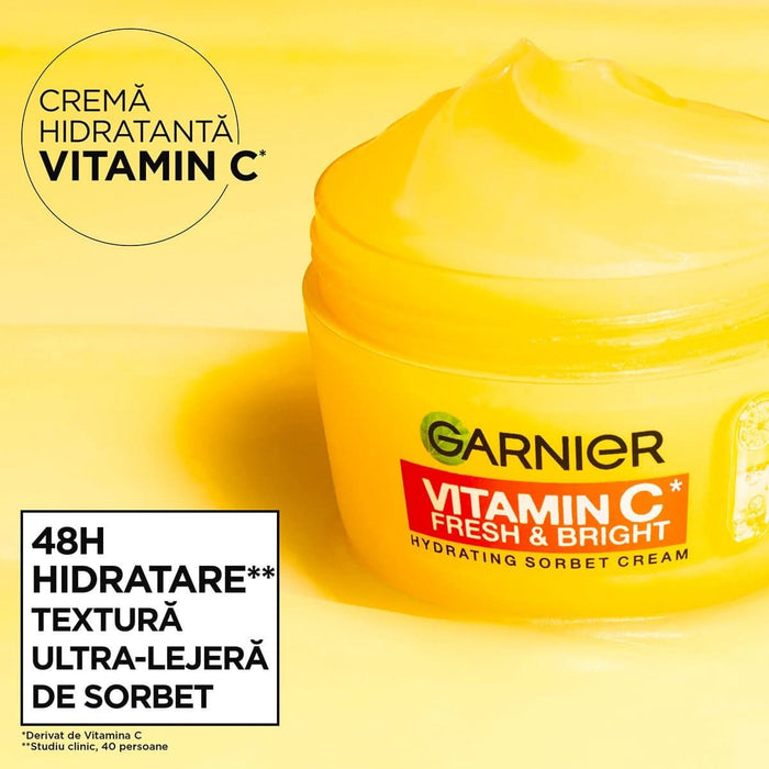 GARNIER Cremă hidratantă sorbet cu Vitamina C, 85 ml WALTI