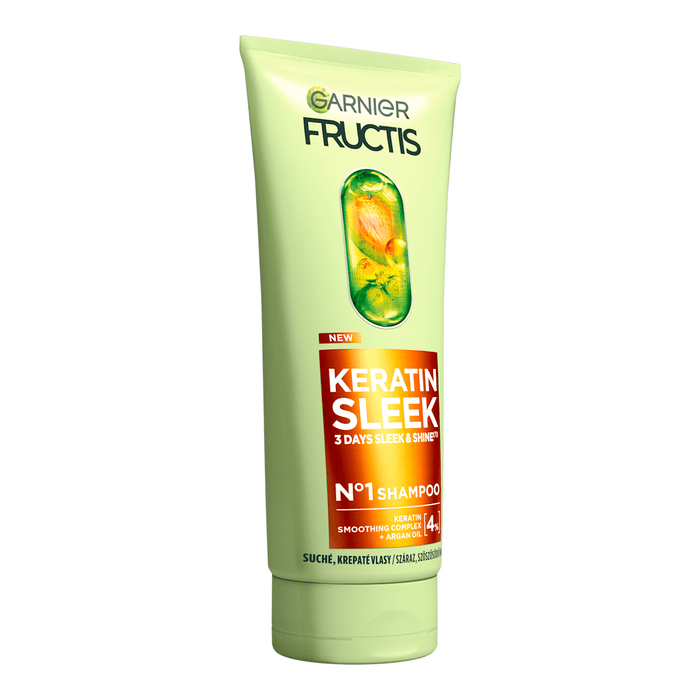GARNIER FRUCTIS Șampon Keratin Sleek, 200 ml WALTI