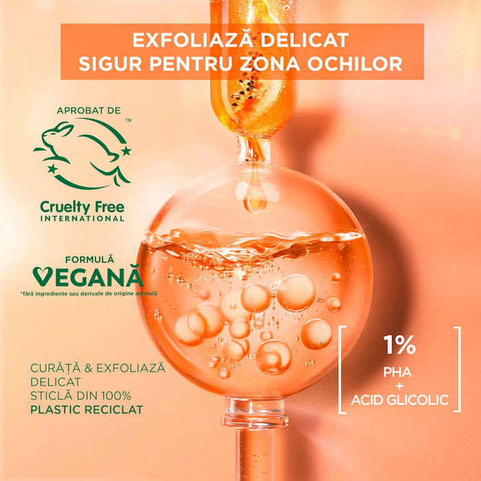 GARNIER SKIN NATURALS Apă micelară cu efect exfoliant delicat, 400 ml WALTI