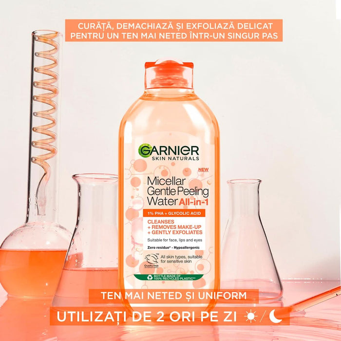 GARNIER SKIN NATURALS Apă micelară cu efect exfoliant delicat, 400 ml WALTI