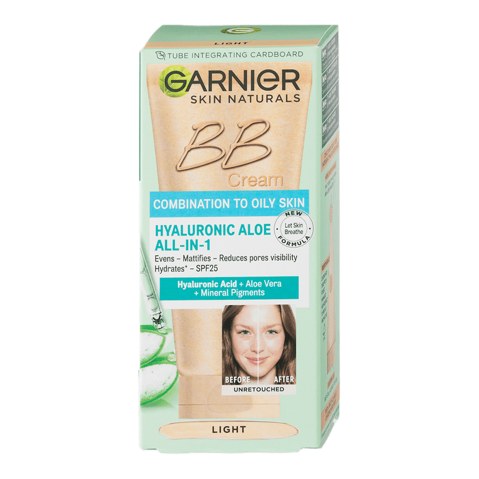 GARNIER SKIN NATURALS Hyaluronic Aloe All-In-1 BB cream deschis, 50 ml WALTI
