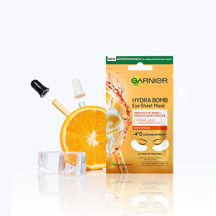 GARNIER SKIN NATURALS Hydra Bomb mască șervețel pentru ochi, 6 g WALTI