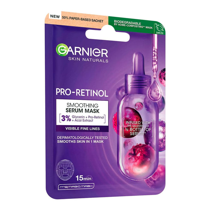 GARNIER SKIN NATURALS Mască de față cu retinol, 22 g WALTI