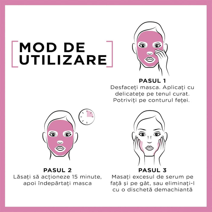 GARNIER SKIN NATURALS Mască de față pentru hidratare si iluminare, 1 buc WALTI