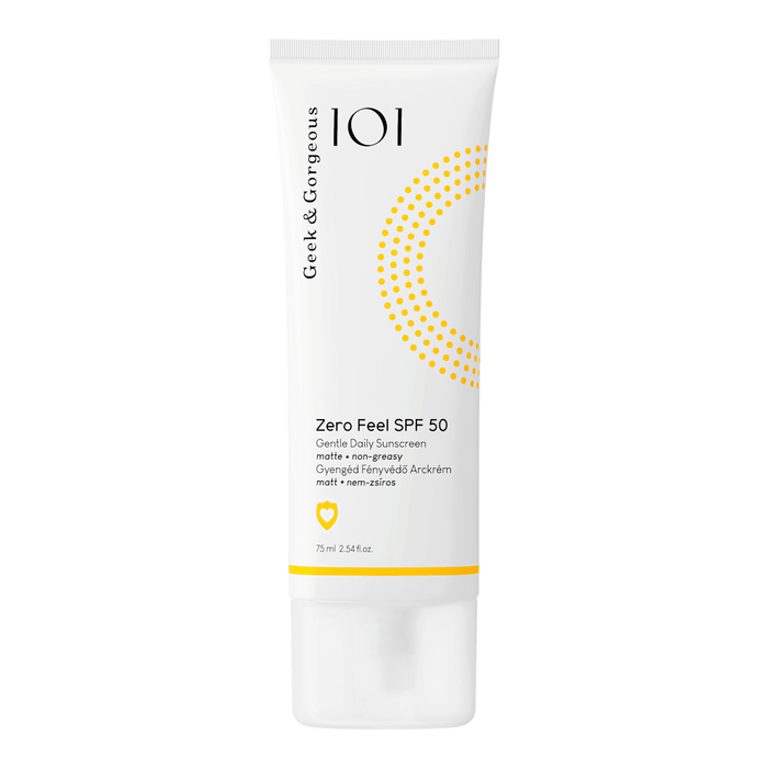 Geek&Gorgeous Cremă de față Zero Feel SPF50, 75 ml WALTI