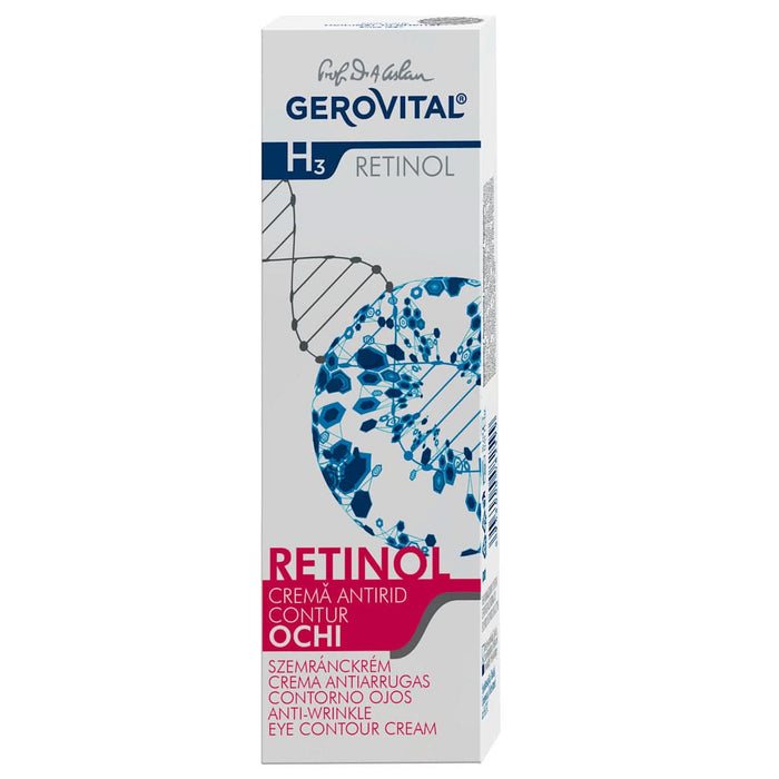 GEROVITAL Cremă antirid contur pentru ochi, 15 ml WALTI